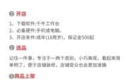 如何在网上卖东西赚钱_新手做电商需要准备什么