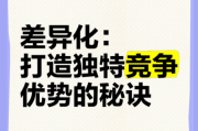 互联网品牌竞争策略_如何打造差异化优势