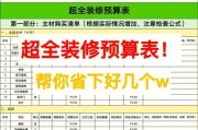 互联网家装平台怎么选_装修预算如何控制