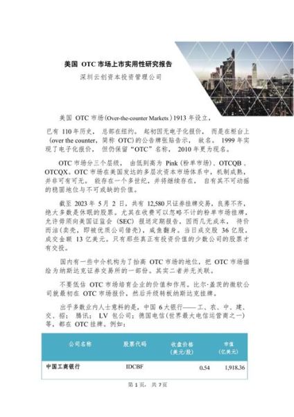 otc市场未来五年会怎样_个人如何参与otc投资