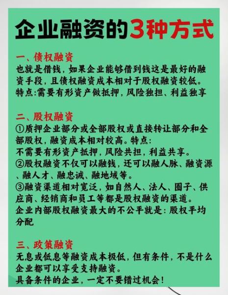 融资行业前景怎么样_中小企业如何快速拿到融资