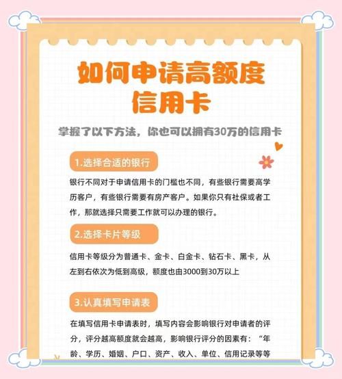 信用卡申请条件_信用卡额度怎么提高