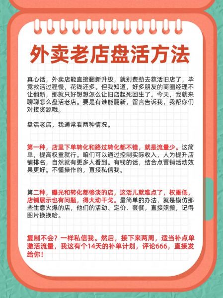 餐饮线上推广怎么做_外卖平台运营技巧