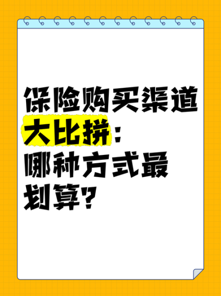 互联网保险渠道占比_如何买保险更划算