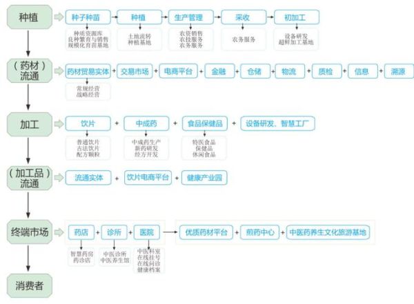中国医药产业链有哪些环节_医药企业如何布局上下游