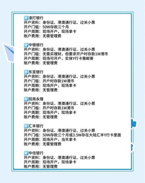 个人银行开户需要什么条件_如何选择适合自己的银行