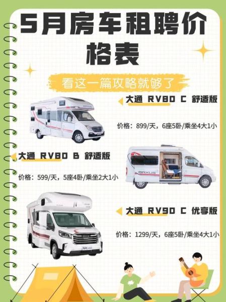 房车租赁价格多少钱一天_房车租赁需要什么手续