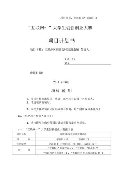 互联网项目书怎么写_项目书模板哪里找