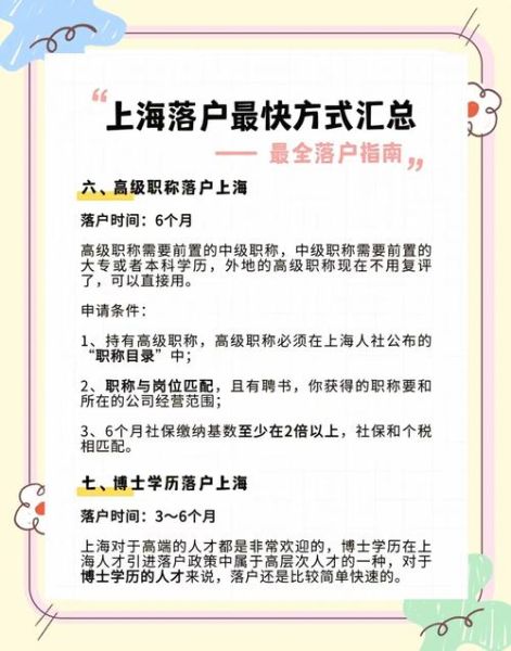 上海落户政策2024最新条件_上海人才引进落户流程