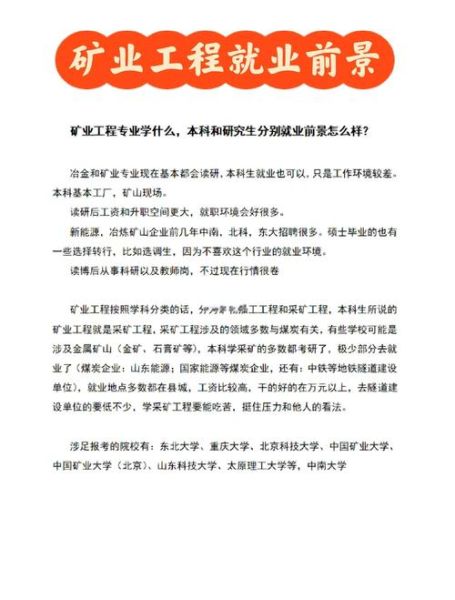 采矿行业未来发展趋势_采矿行业就业前景怎么样