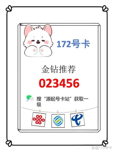 172号卡是什么_172号段正规吗