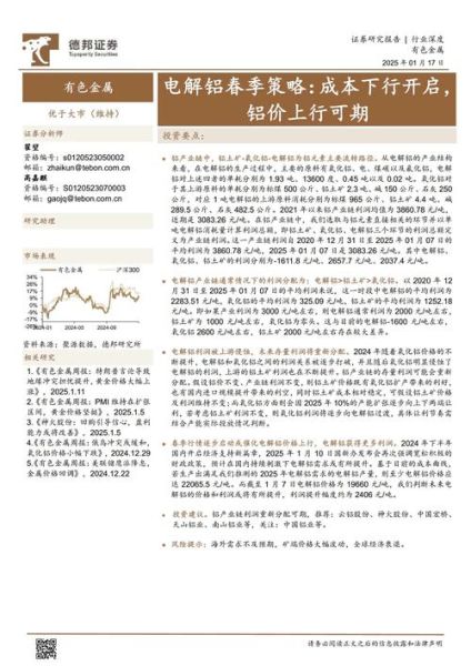 铝业未来五年发展趋势_铝价还会继续上涨吗