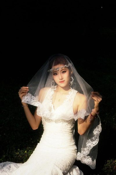 用纱做前景怎么拍_用纱做前景拍人像教程